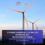 Turkey ranks 3rd in Europe in terms of wind power capacity growth.