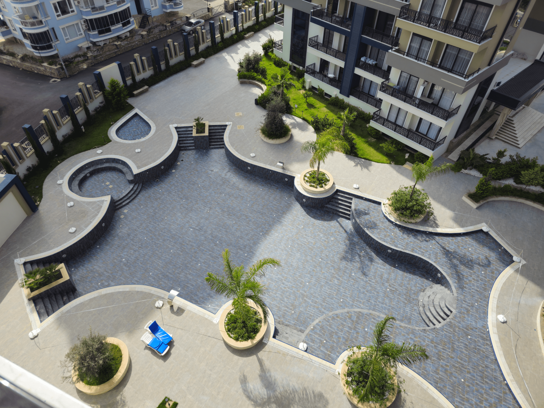 Tek yatak odalı daire (1+1) - Mahmutlar